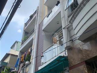 Nhà bán 4 tầng+st4,1 x 1250m2 nở hậu 4,2m4 pn,5wcgiá6 tỷ8 tl hẻm 3,5m đường âu dương lân p3q8