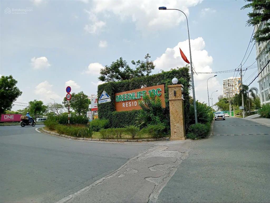 Bán đất 95m2(5 x 19)đ vành đai trong, kdc 13c(greenlife) sổ cn phong phú, bc giá 6tỷ500 tl