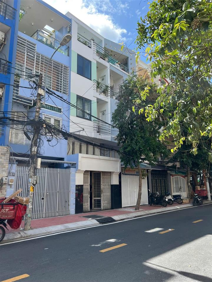 Nhà bán 5 tầng 4 x 16 5pn,4wcmặt tiền 12m nguyễn thị mười kdc cao lỗ p4q8 cũ12tỷ500 tl shhc