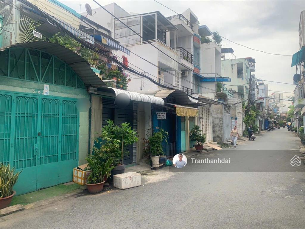 Nhà bán 3 tầng cũ  3 x 17,5m, 53m2, 8 tỷ tl mặt tiền nội bộ 10m khu lô đường hưng phú kd tốt p9 q8