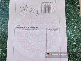 Chủ gửi bán đất xã tlt củ chi. 6x22 thổ cư. giá bán 1 tỷ 250 triệu còn bớt.