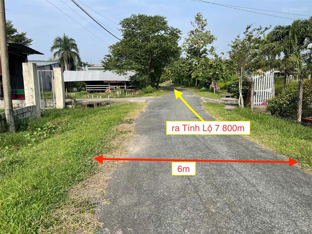 Bán đất xã thái mỹ củ chi. diện tích 1145m2 thổ cư 65m2. giá bán 3 tỷ 600 triệu có bớt