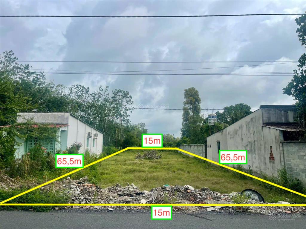 Bán đất tại đường 511 xã nhuận đức củ chi. diện tích 985m2 thổ cư 94m2. giá bán 6 tỷ có bớt