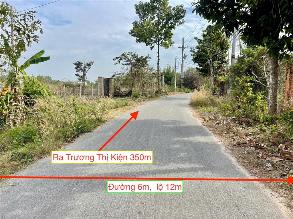 Bán đất xã thái mỹ củ chi mặt tiền phạm thị liền 1640m2 thổ 93,4m2. giá bán 6 tỷ 500 triệu có bớt