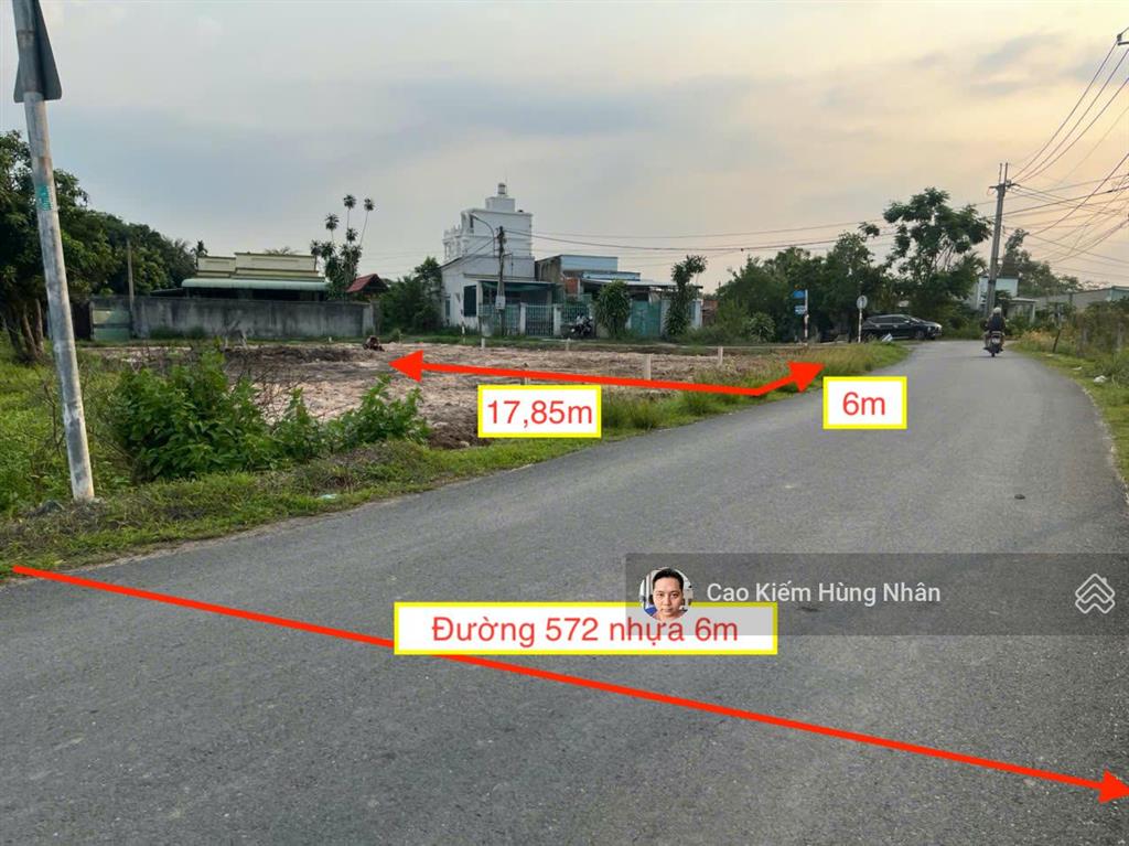 Bán đất tại đường 572 xã trung lập hạ củ chi diện tích 98m2 thổ cư. giá bán 1 tỷ 350 triệu có bớt