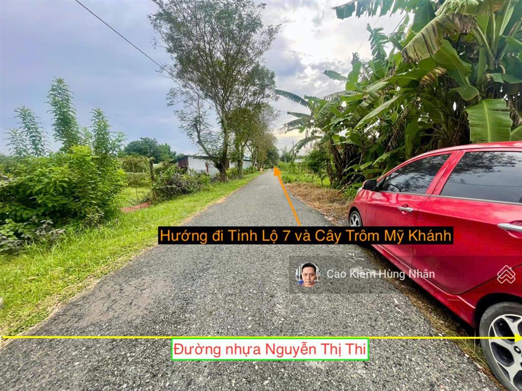 Bán đất giá rẻ xã thái mỹ 253m2 thổ cư 97m2 (6.4x36m). giá bán 1 tỷ 850 triệu có thương lượng