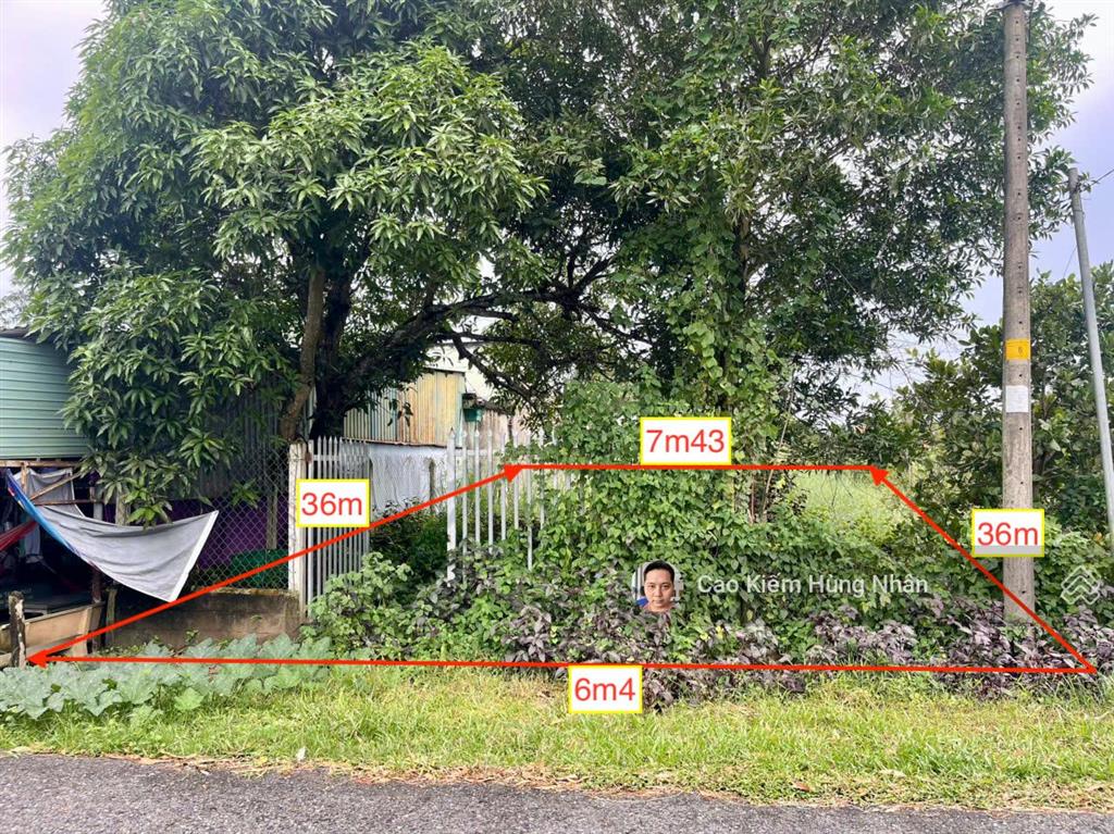 Bán đất giá rẻ xã thái mỹ 253m2 thổ cư 97m2 (6.4x36m). giá bán 1 tỷ 850 triệu có thương lượng