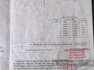 Chủ kẹt tiền bán nhanh đất đẹp xã phước hiệp đường basa 6x36 thổ cư. giá bán 3 tỷ có thương lượng.