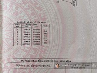 Bán đất đẹp và rẻ xã phước thạnh 20x50 thổ cư 300m2. giá bán 4 tỷ 050 triệu có thương lượng.