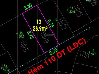 Nhà nhỏ 3,39m 2 lầu hẻm sạch đẹp 4m giá 4,5ty hàng hiếm phường tân thành