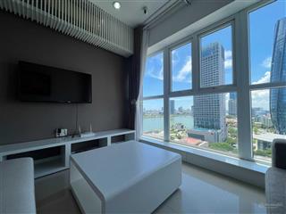 Cho thuê căn hộ 3pn căn góc rộng 130m2 full nội thất view sông hàn, pháo hoa  0777 444 ***