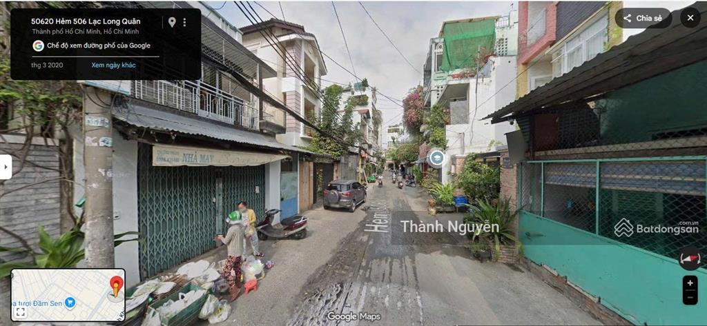 Bán gấp nhà hxh đường lạc long quân quận 11 dt 12x20m dtcn 220m nhà c4 tiện xây mới giá 28 tỷ tl