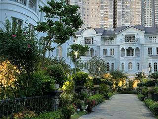 Khu biệt thự saigon pearl  sân vườn rộng, full nội thất cao cấp, công viên ven sông  0984 237 ***