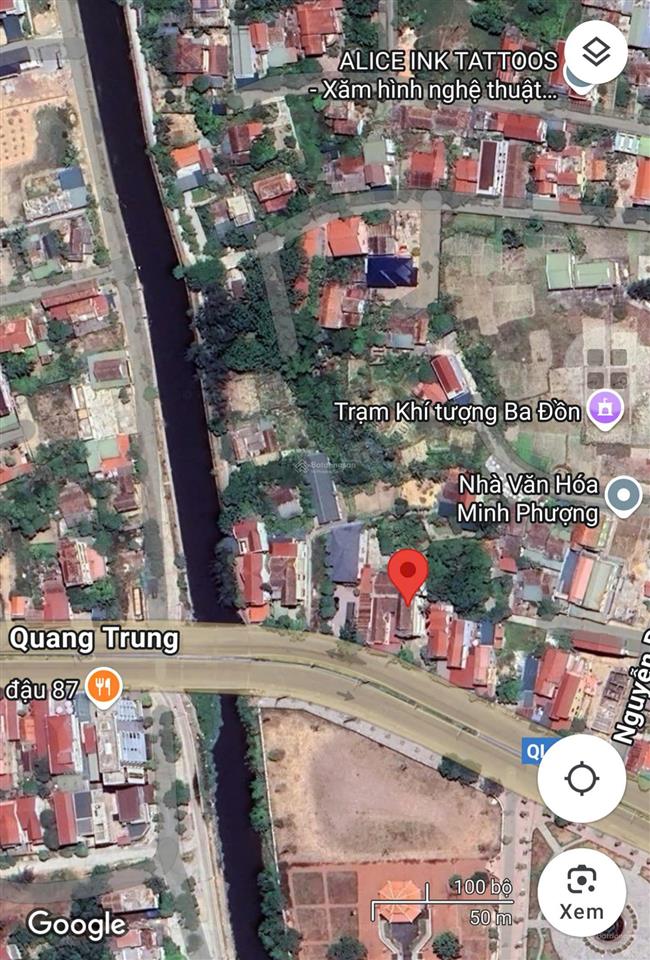 Chính chủ gửi bán căn nhà 3 tầng vị trí siêu đẹp đường quang trung  ba đồn  quảng bình (364.5m2)