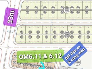 Bán cặp góc siêu đẹp om6 sa động, bảo ninh, đồng hới , quảng bình (388m, 11,x tỷ)