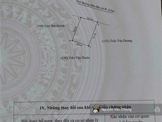 Bán đất mặt đường quảng luận. ngay uỷ ban phường đa phúc 54m2 ngang 6m giá 1,68 tỷ