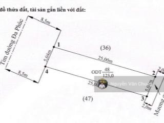 Bán đất 125m2 ngang 5m mặt đường chính đa phúc  hưng đạo (dương kinh cũ)