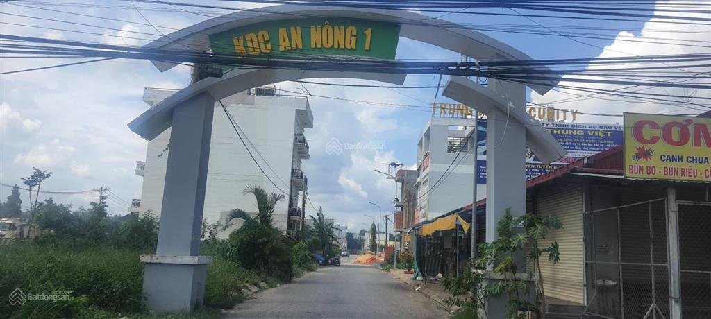 Bán nền b19  kdc an nông 1. cách cầu xáng  bình chánh 1km. phù hợp mua ở. đường nhựa 10m