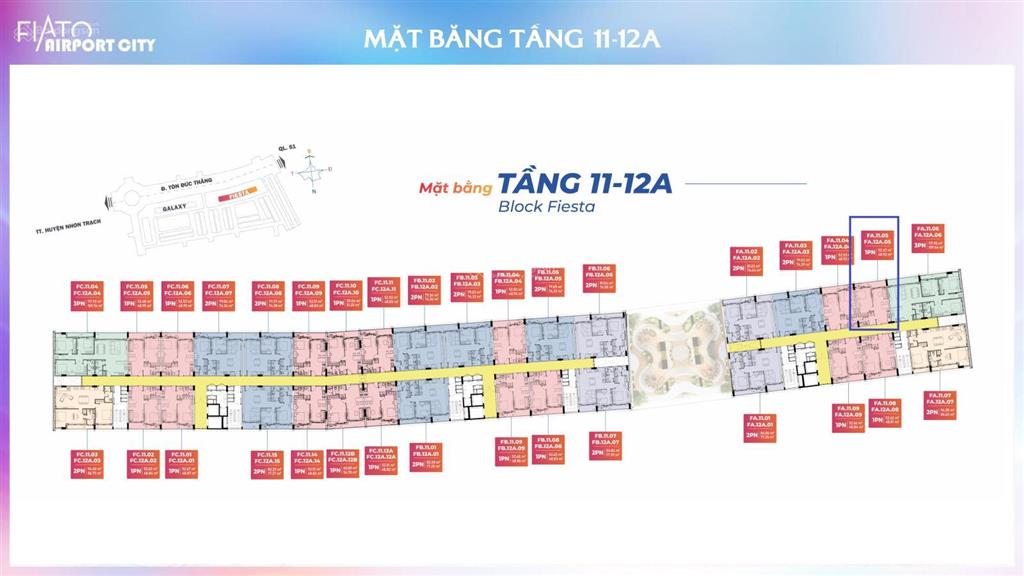Chuyển nhượng căn 1pn  52m2. tòa f  mã căn fa. 12a. 05  giá 2.3 tỷ bao chi phí sang tên