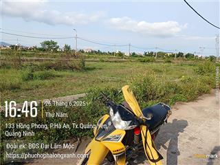 Bán đất 90m2 khu 11 hà an giá 1 tỷ 9 cách dự án hạ long xanh 50m