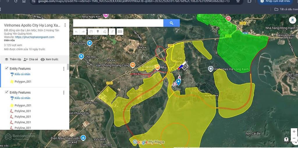 Bán đất trục đường chính hoàng tân, cửa ngõ vào dự án hạ long xanh