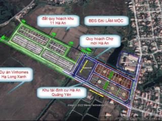 Bán đất 90m2 giá 2,6 tỷ khu 11 phường hà an, quảng ninh cạnh hạ long xanh