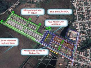 Bán đất 90m2 khu 11 phường hà an tỉnh quảng ninh cạnh hạ long xanh