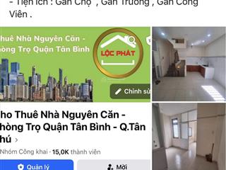 Nhà 4 tầng 3pn4wc hẻm trần triệu luật giá 9,0tr/tháng . vũ lộc phát 0934 033 ***