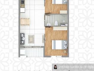 Cc green town bán căn 53m2  2pn1wc/2.050 tỷ, view đẹp ban công siêu rộng rãi.  em nhi 0906 380 ***