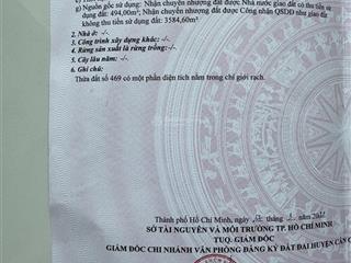 Bán gấp 4078,6 m2 có 494m2 đất thổ cư