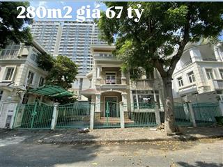 Biệt thự giá siêu tốt tại phú mỹ hưng/ 280m2/ giá 67 tỷ căn duy nhất chưa qua đầu tư