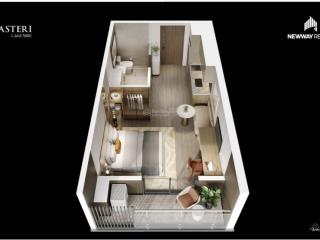 Chính chủ bán căn studio 26.5m2 tầng trung đẹp tòa z34 masteri lake siden  ocean park 1