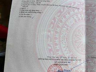 Chính chủ cần bán siêu phẩm đấu giá hoàng trạch, mễ sở mặt tiền 7,5m đường 6m
