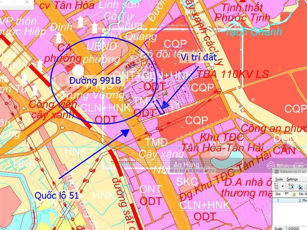 Đất ngộp trung tâm thành phố cảng phú mỹ, bà rịa vũng tàu