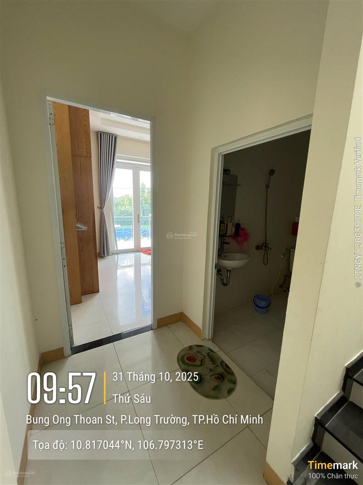 Nhà đẹp 1 trệt 2 lầu 57m2 đất hẻm sát bưng ông thoàn, phú hữu, tp thủ đức giá 6,9 tỷ  0974 244 ***