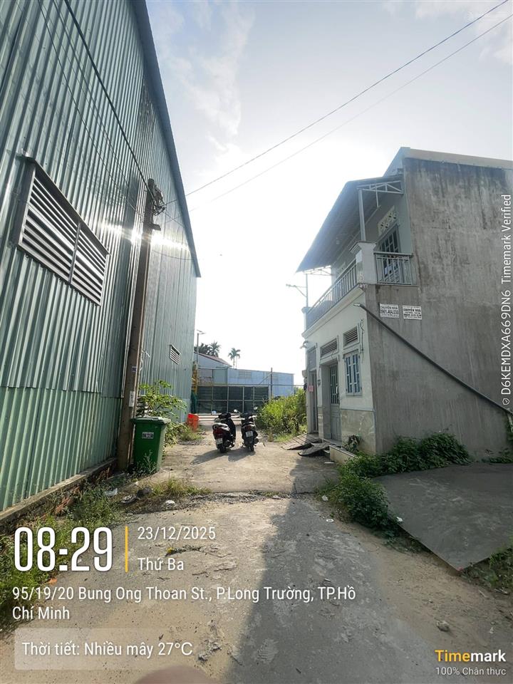Bán nhanh lô 50m2 đẹp giá 4,2 tỷ hẻm 95 bưng ông thoàn, p. phú hữu, tp thủ đức cũ  0974 244 ***