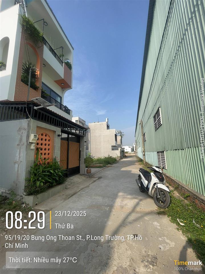 Bán nhanh lô 50m2 đẹp giá 4,2 tỷ hẻm 95 bưng ông thoàn, p. phú hữu, tp thủ đức cũ  0974 244 ***