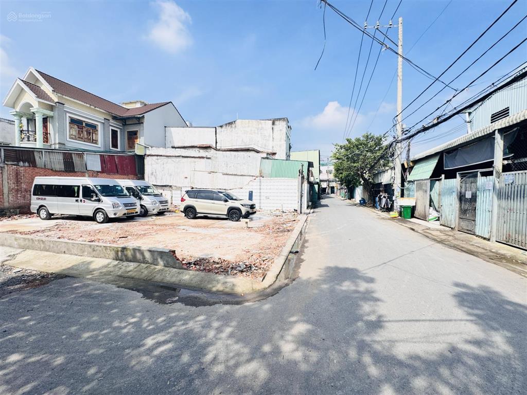 Bán đất mặt tiền hiệp bình chánh  gần chợ hiệp bình, xây cao tầng, sổ riêng bao sang tên