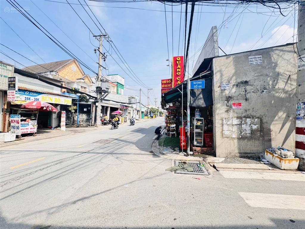 Bán đất mặt tiền hiệp bình chánh  gần chợ hiệp bình, xây cao tầng, sổ riêng bao sang tên