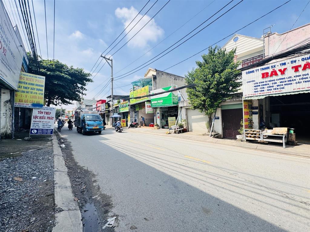 Bán đất mặt tiền hiệp bình chánh  gần chợ hiệp bình, xây cao tầng, sổ riêng bao sang tên