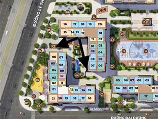 Bán cc 2pn 2wc tại the paris  vinhomes ocean park, 4,22 tỷ, 67m2
