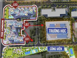 Bán ch 3pn, 92m2, 6 tỷ vnd tại the london, view vinuni hướng ban công đông bắc đông nam