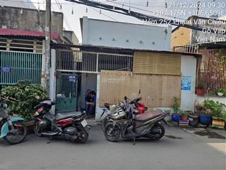 Bán nhà mặt tiền hẻm lớn phạm văn chiêu