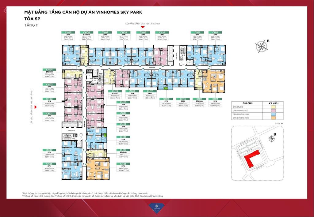 Độc quyền 3 căn siêu hót vinhomes sky park bắc giang giá từ 2.5xx tỷ