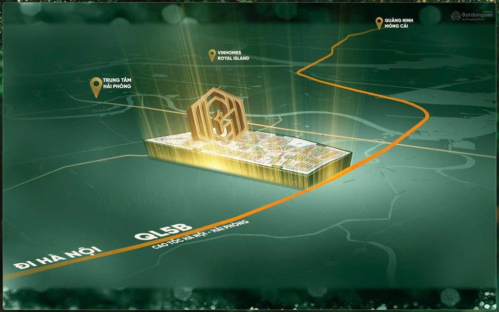 Sở hữu lô đất 128m² shophouse vinhomes golden city giá gốc, chiết khấu khủng!