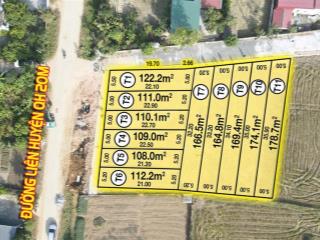 Quỹ đất bám đường tỉnh lộ tại nông cống, kinh doanh buôn bán giá chỉ từ 390tr