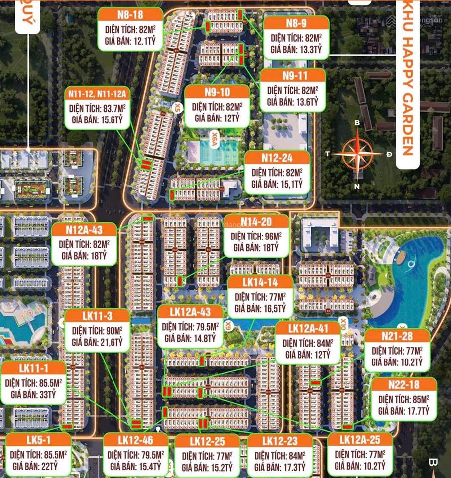 Quỹ 10 căn mặt đường đỗ mười giá chỉ từ 11tỷ đủ vị trí lô thường, lô góc xẻ khe xem ảnh để chọn