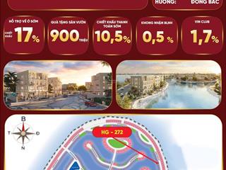 Bán 14 căn biệt thự song lập hoàng gia cực đẹp , chiết khấu khủng giá chỉ 16,x tỷ