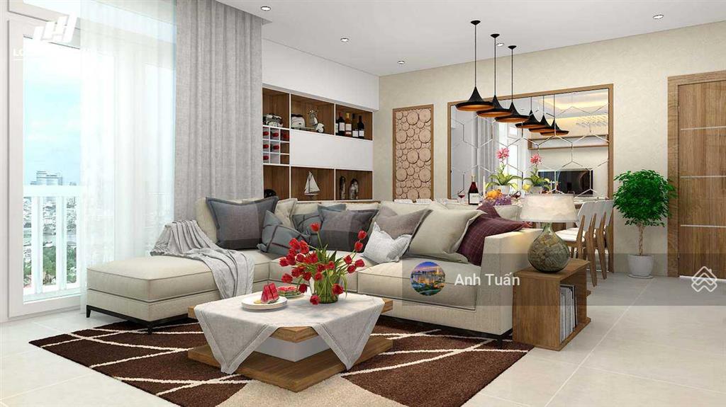 Cần bán căn hộ chung cư him lam quận 6, dt 102m2, 2pn, 2wc, căn góc, giá 4,750 tỷ,  0907 488 ***