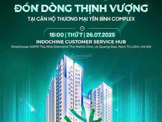 Bán căn hộ dự án yên bình complex thái nguyên giá chỉ 24 triệu/m2, vốn ban đầu chỉ 410 triệu/căn